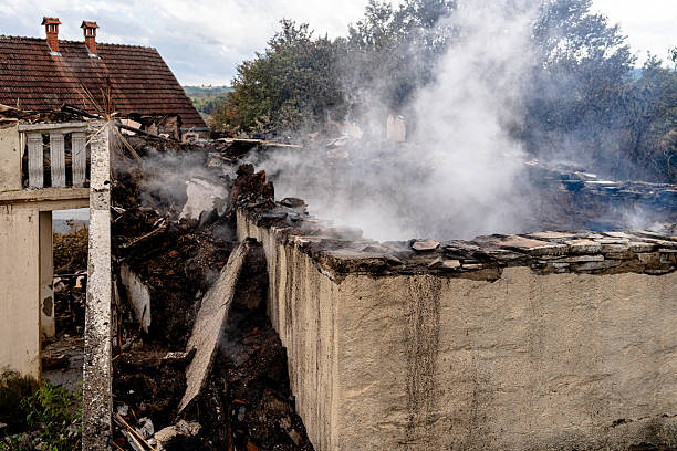 Professional Fire Damage Removal technician working in Annandale, MN